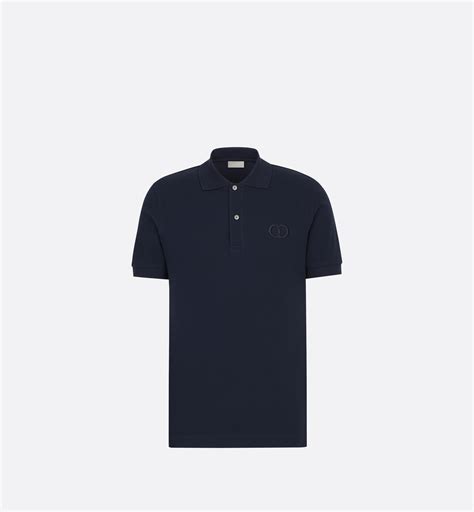 poli dior|dior blue icon polo shirt.